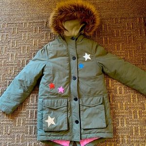 MINI BODEN COSY WATERPROOF PARKA 9-10